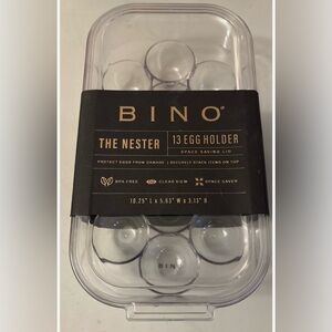 BINO The Nester 13-Egg Holder Clear Egg Storage Container